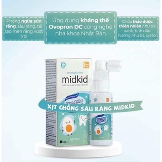 Xịt chống sâu răng Midkid