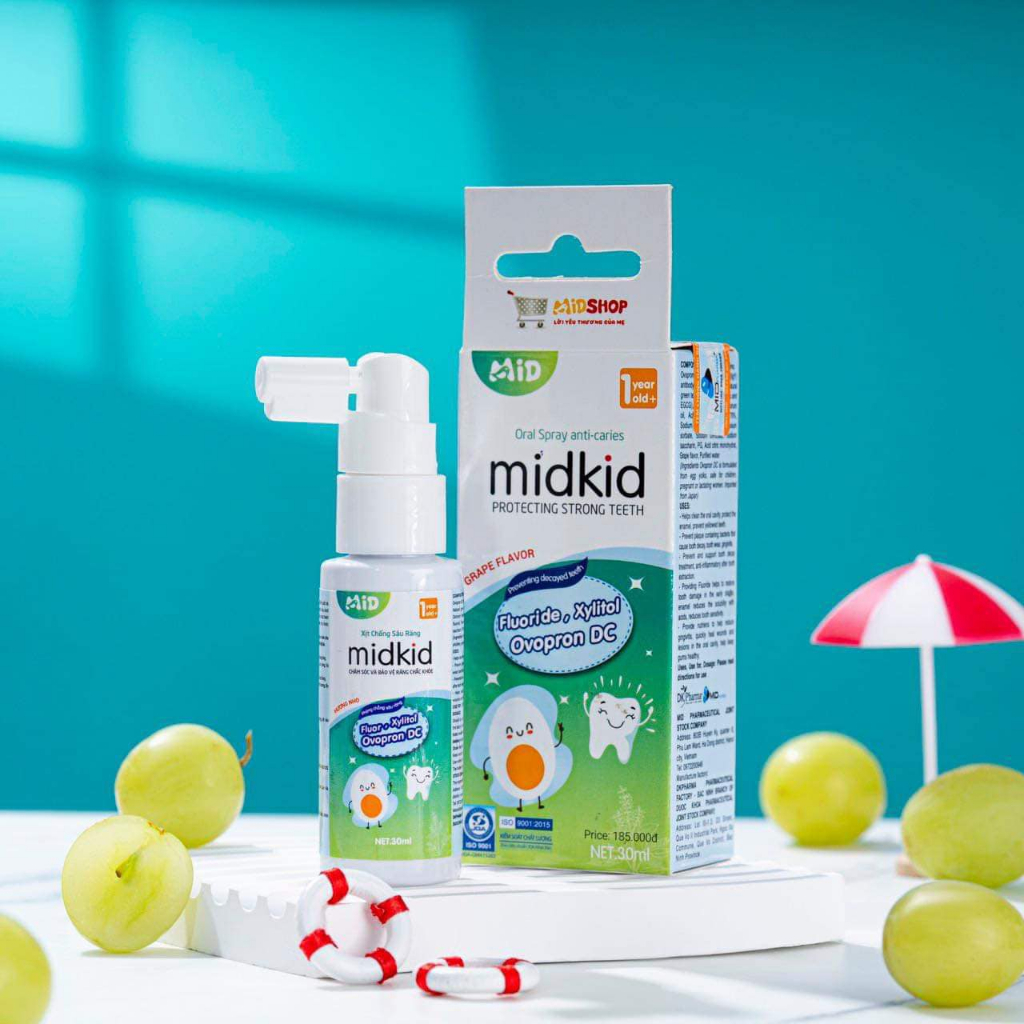 Xịt chống sâu răng Midkid