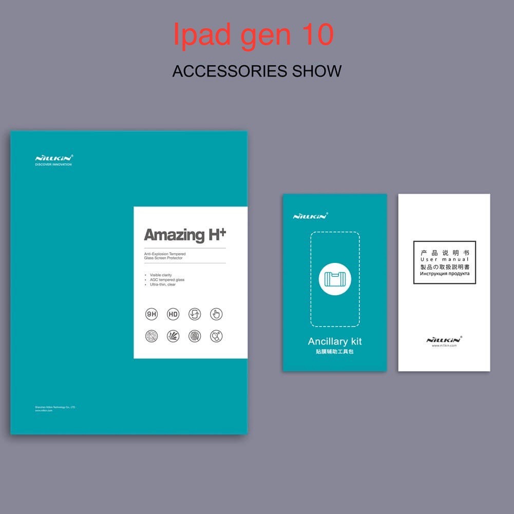 Kính cường lực Nillkin Amazing H+ cho iPad Gen 10 2022 , Gen 10 10.9