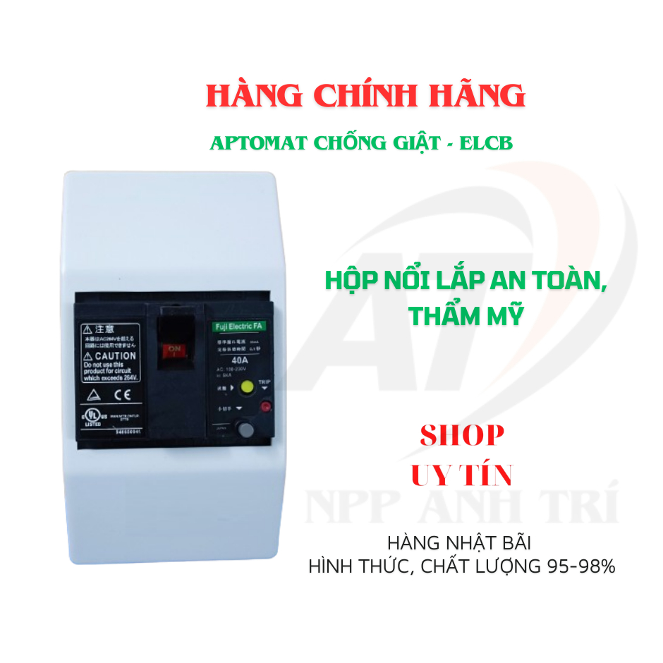 Hộp đựng, đế CB, Aptomat chống giật, CB cóc