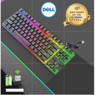 Bàn phím dell kb-690f usb,bàn phím cơ máy tính pc có dây gaming