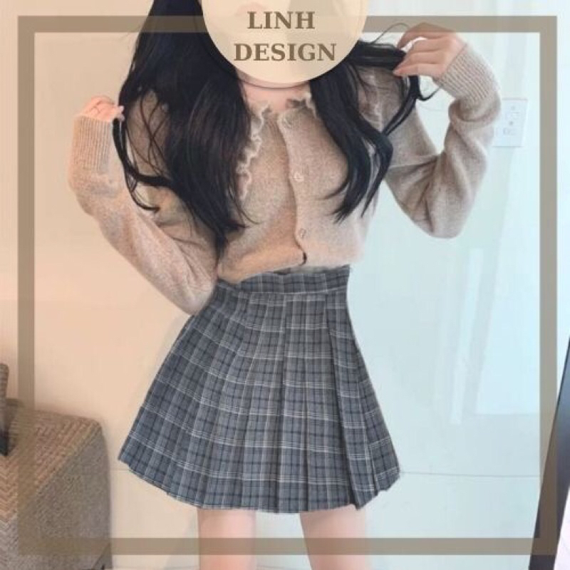 Pass chân váy xếp ly xinh