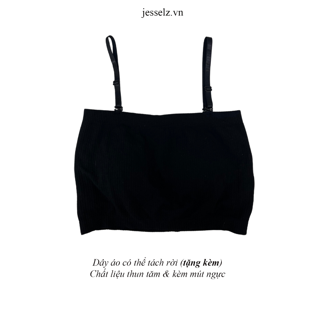 Áo hai dây thun tăm