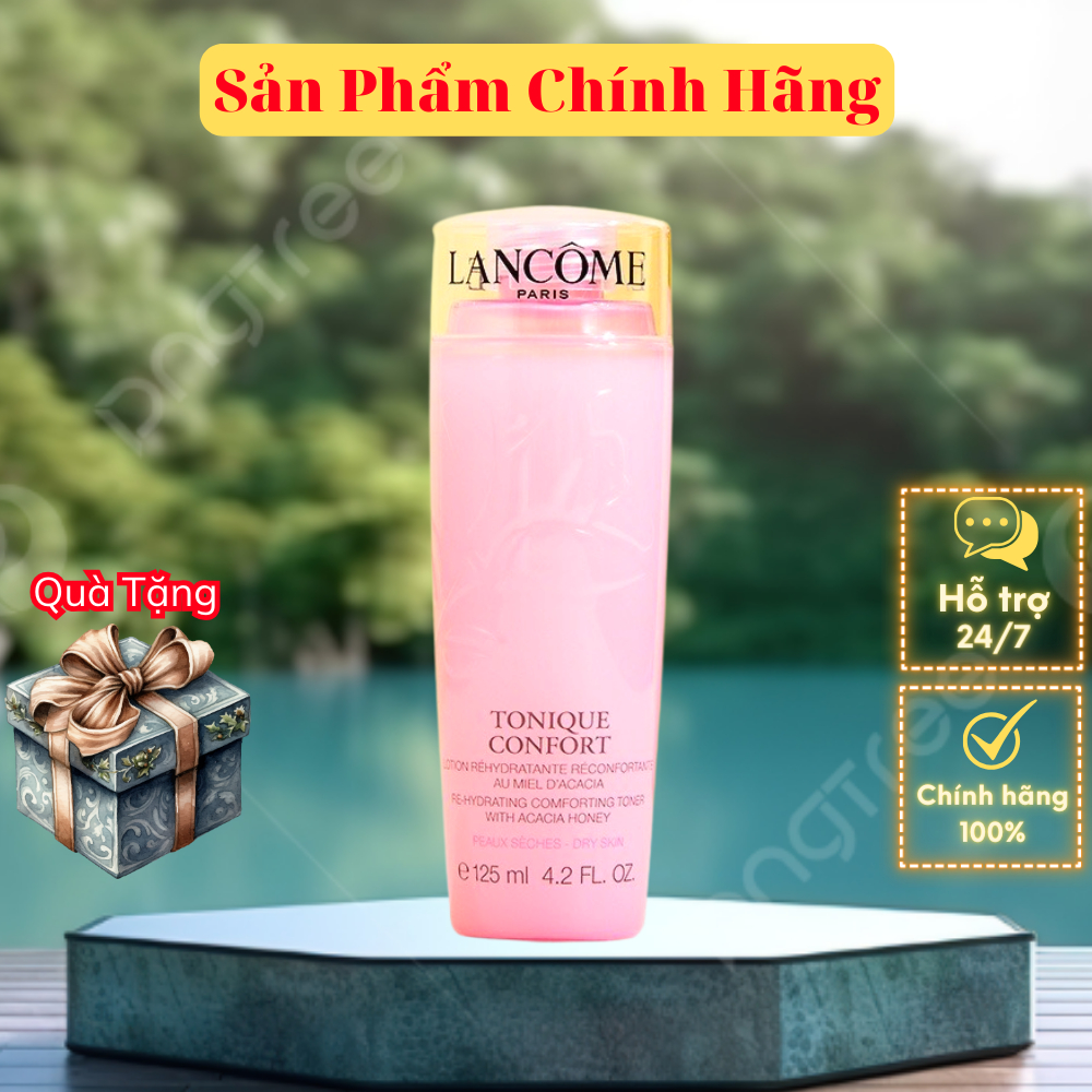 Nước Hoa Hồng Lancome Tonique Confort Cấp ẩm Làm Trắng Da 125ml - CGC