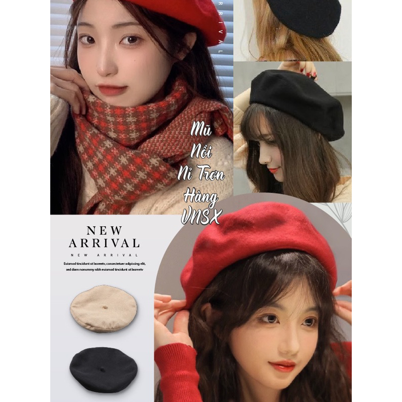 Mũ nồi mùa đông 2024