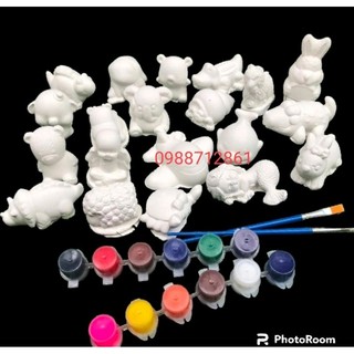 30 Tượng tô màu 5cm khác mẫu
