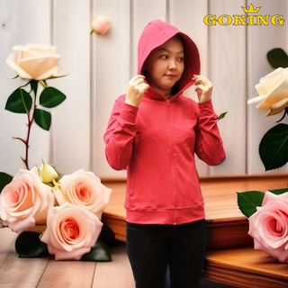 Áo khoác da cá GOKING 6 túi, form unisex cho nữ nam trẻ em. Chống lanh, giữ ấm, chống nắng, chống tia UV. Hàng hiệu vnxk