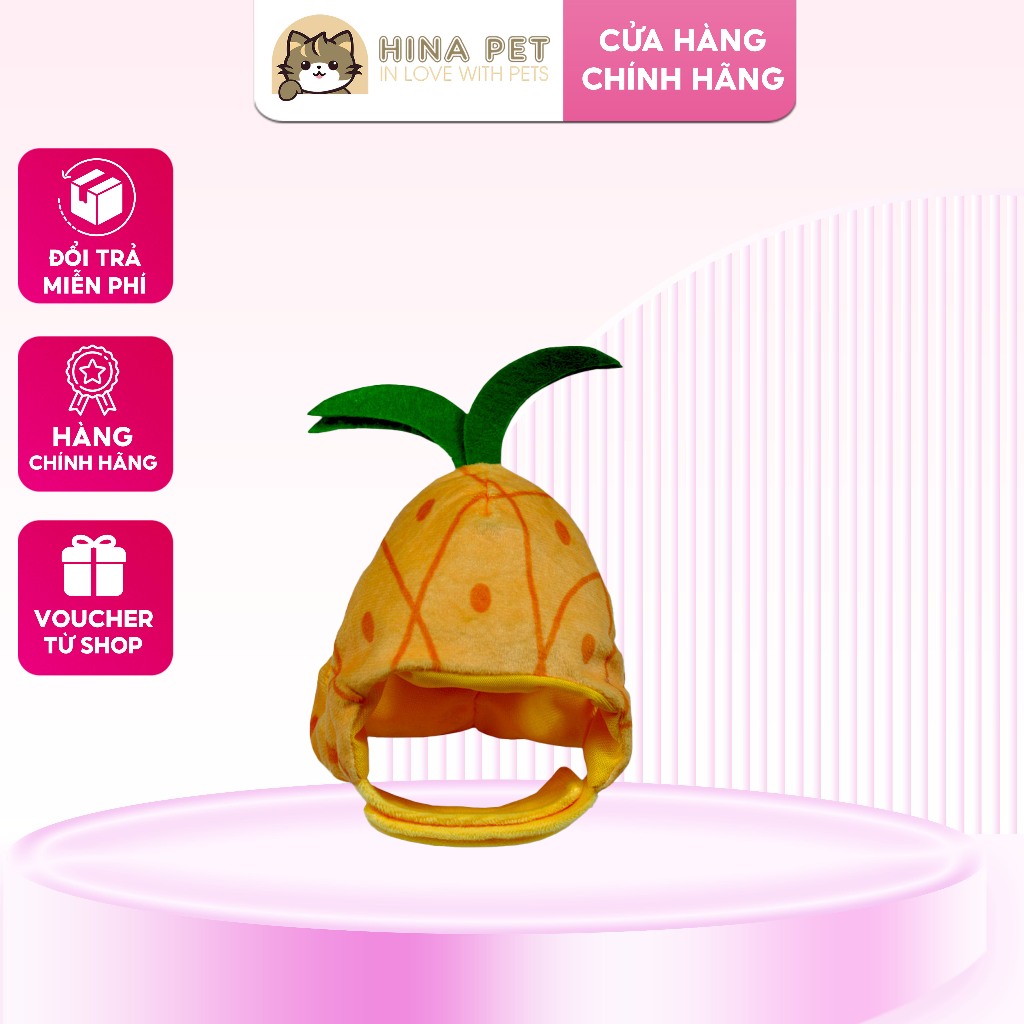 Mũ nón len cho chó mèo hình dáng siêu dễ thương