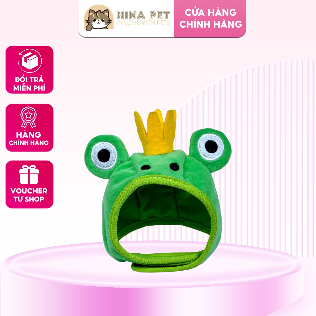 Mũ nón len cho chó mèo hình dáng siêu dễ thương