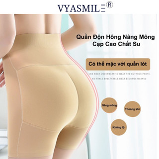 Quần độn mông nữ độn hông Vyasmile gen bụng cạp cao lên dáng tự nhiên không lộ