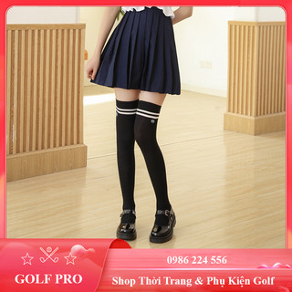 Tất golf nữ cao cổ thể thao thoáng khí 4 mùa Fashion City thấm hút mồ hôi cực tốt TG007