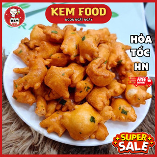 Bánh quẩy cua vị mắm hành quẩy cua chiên mắm hành quẩy cua chiên giòn - kemfood