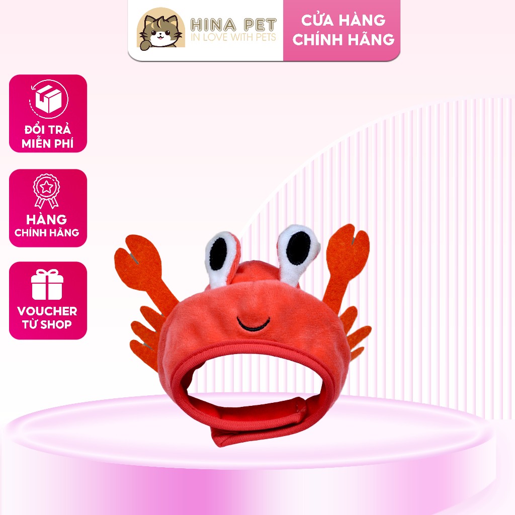 Mũ nón len cho chó mèo hình dáng siêu dễ thương