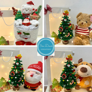 Set quà ông già Noel, người tuyết tuần Lộc