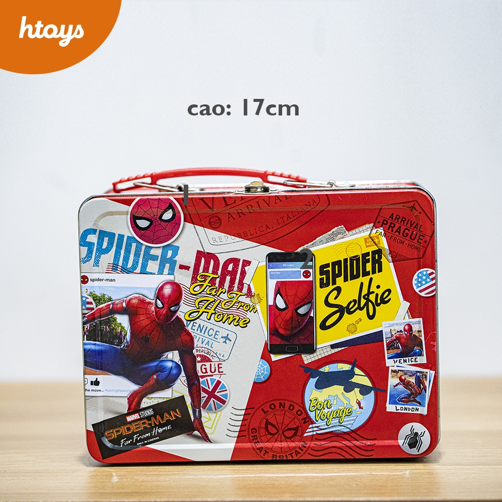 Hộp bắp Vali nhân vật phim Spiderman CGV