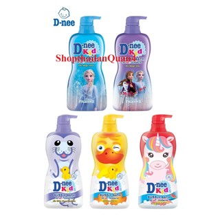 Sữa tắm gội dnee kid hoạt hình 400ml hsd 2025