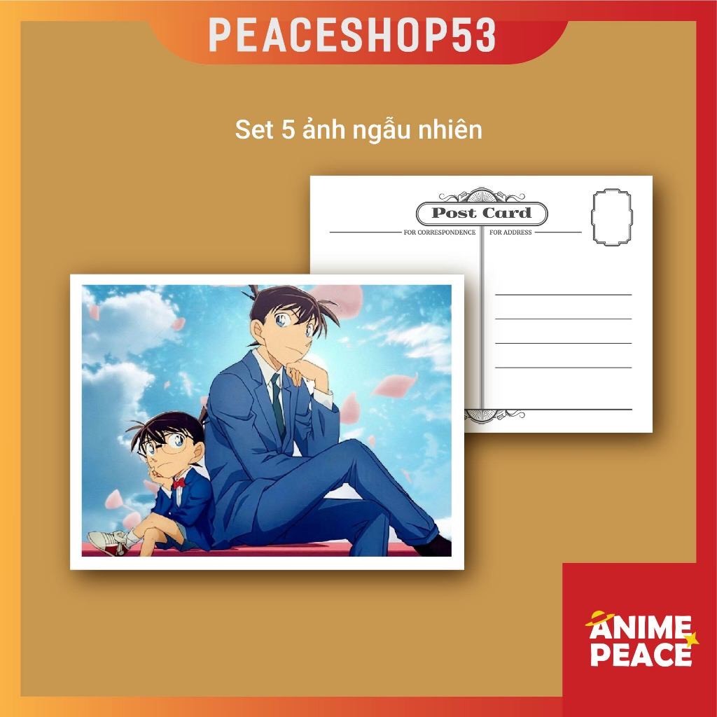 Set 5 Ảnh Postcard ngẫu nhiên Anime Manga One Piece Hatsune Miku Genshin …Postcard Quà Tặng Trang Trí Anime Manga PC01