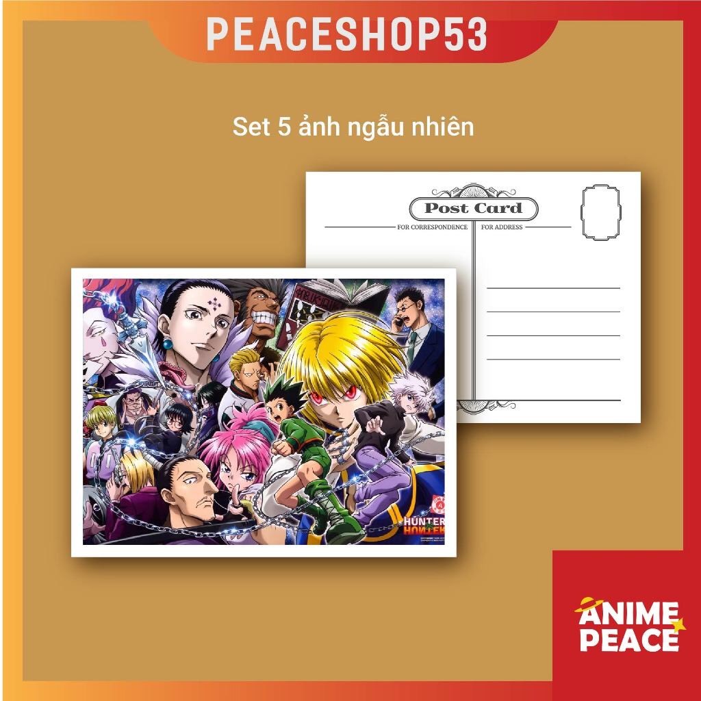 Set 5 Ảnh Postcard ngẫu nhiên Anime Manga One Piece Hatsune Miku Genshin …Postcard Quà Tặng Trang Trí Anime Manga PC01