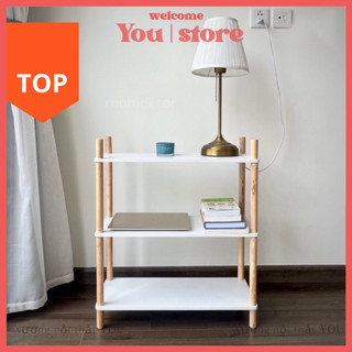 Kệ gỗ decor 2 3 4 5 tầng đa năng lớn nhỏ, kệ trang trí phòng khách phòng học, kệ sách đa năng đẹp, kệ chữ nhật tam giác