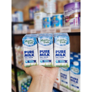 Thùng 24 hộp 200ml sữa meadow fresh nguyên kem/ ít béo 200ml - nhập khẩu úc full cream/ low fat pure milk