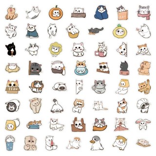 Set 50 miếng sticker hình dán chống nước