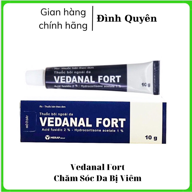 Kem Bôi Ngoài Da Vedanal Fort tuýp 15g