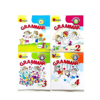 Sách - Casco Grammar cho bé làm quen ngữ pháp - Bộ 4 quyển