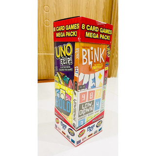 Set bài Uno Mattel 8 card games in one