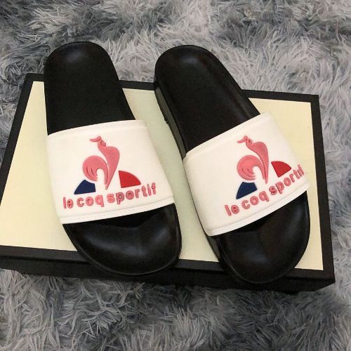 Dép nam nữ quai ngang hot tren đế cao 3cm