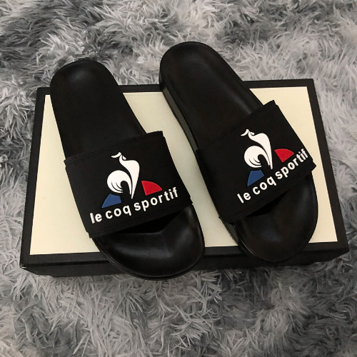 Dép nam nữ quai ngang hot tren đế cao 3cm