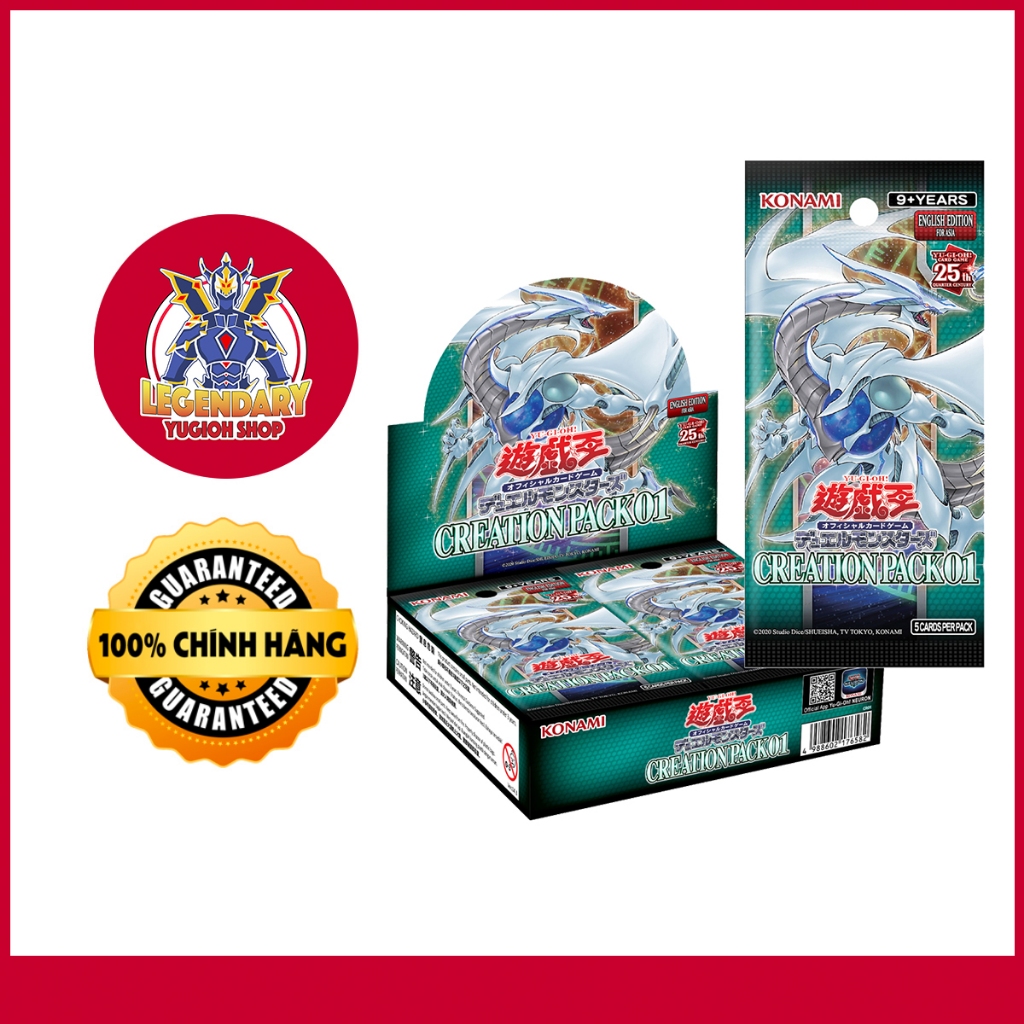 Creation Pack 01 - CR01  - Siêu Phẩm Khởi Đầu Kỷ Nguyên Card AE