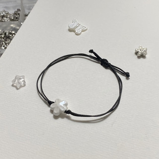 Vòng tay hoa gốm đơn giản Gee handmade