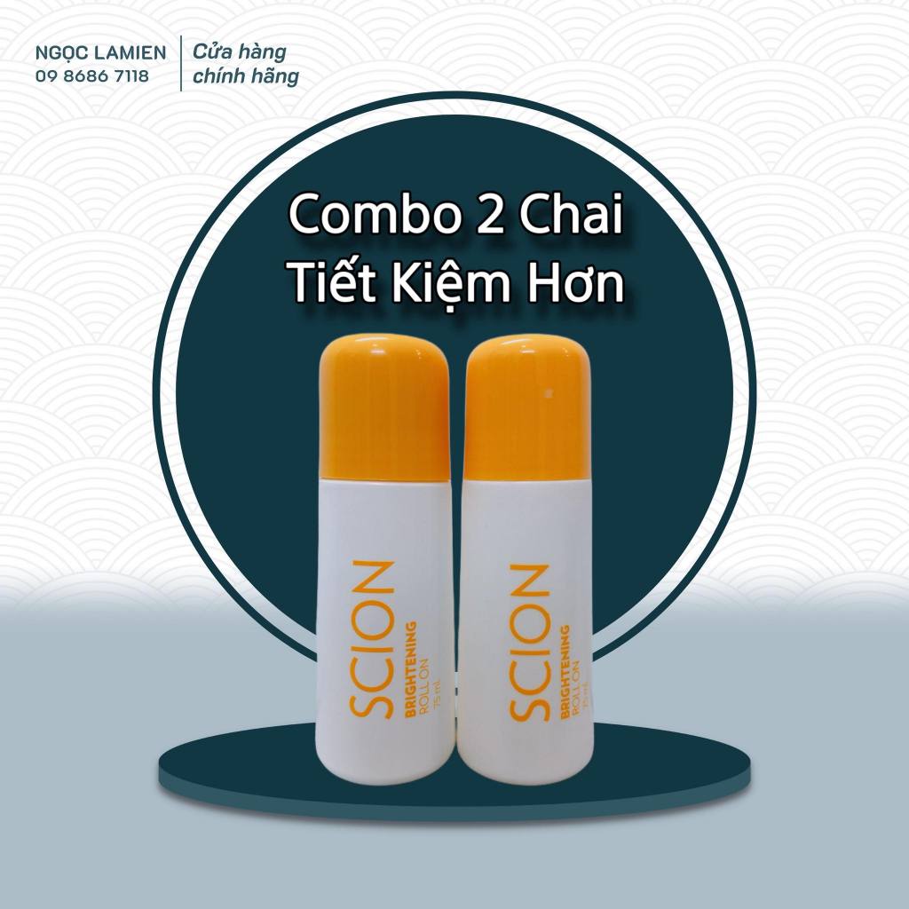 Combo 2 chai lăn khử mùi scion 150ml