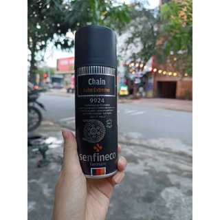 Chai xịt dưỡng sên senfineco 9924 chain lube extreme,cao cấp không văng 200ml