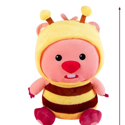 Gấu bông Loopy Cosplay ong vàng, gấu trúc, Loopy Đội Nón Kuromi,  Đáng Yêu, Loopy Cosplay Nhân Vật hoạt hình Siêu Cute