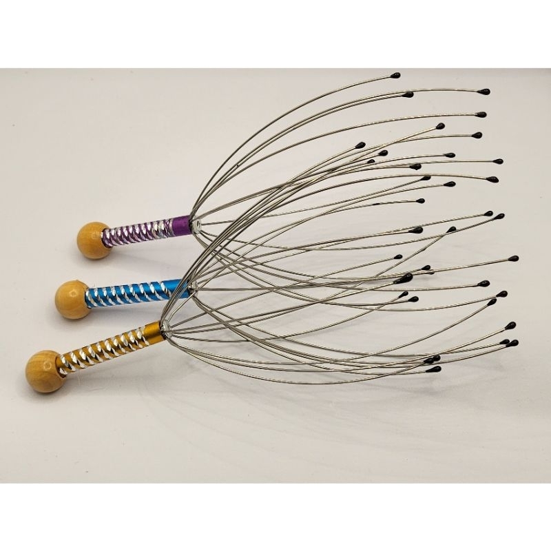 Cây Gãy Ngứa Và Massage Đầu Giúp Lưu Thông Máu