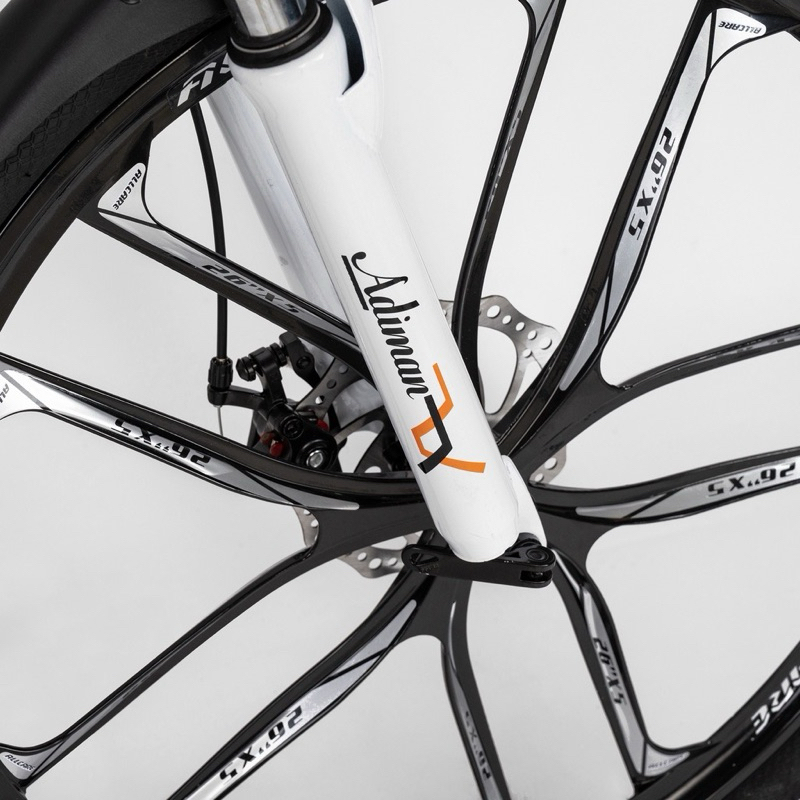 Xe Đạp Địa Hình Gấp Gọn Vành Đúc - Bánh 26x.195 Khung Thép Carbon - Hàng chụp thực 100% Bản đặc biệt