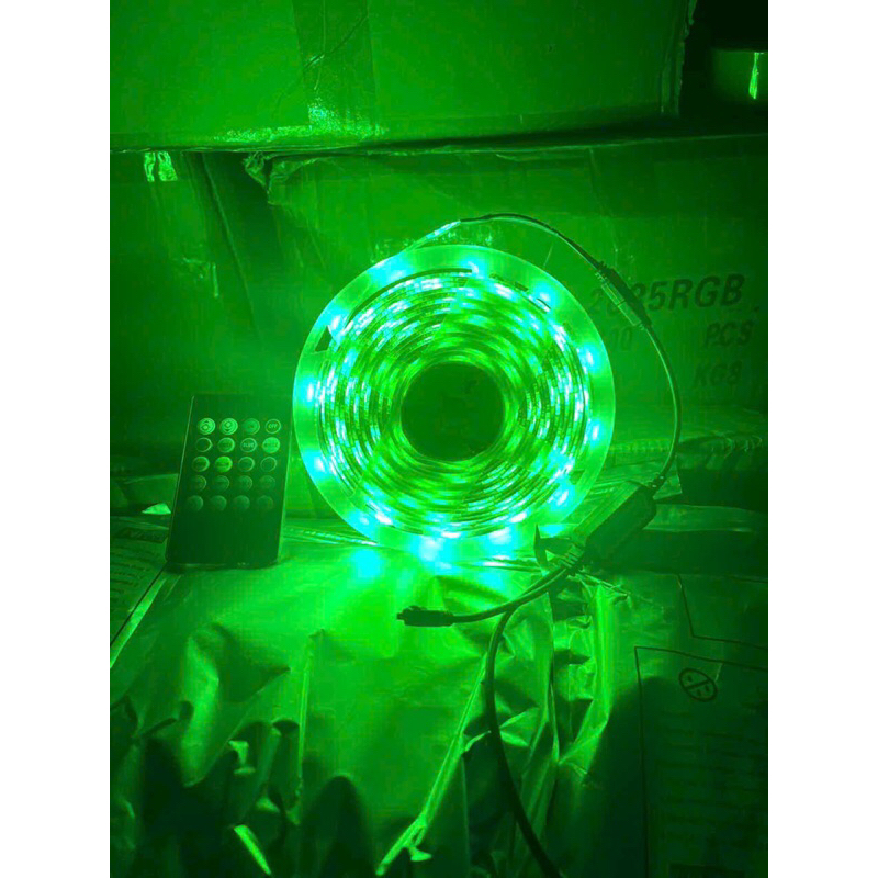 5 Mét Đèn Led Dây RGB 12v 5050 Bọc Silicon Kèm Điều Khiển