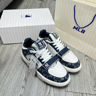 GIÀY M.LB Chunky Liner Mid Basic Denim New York Yankees Navy