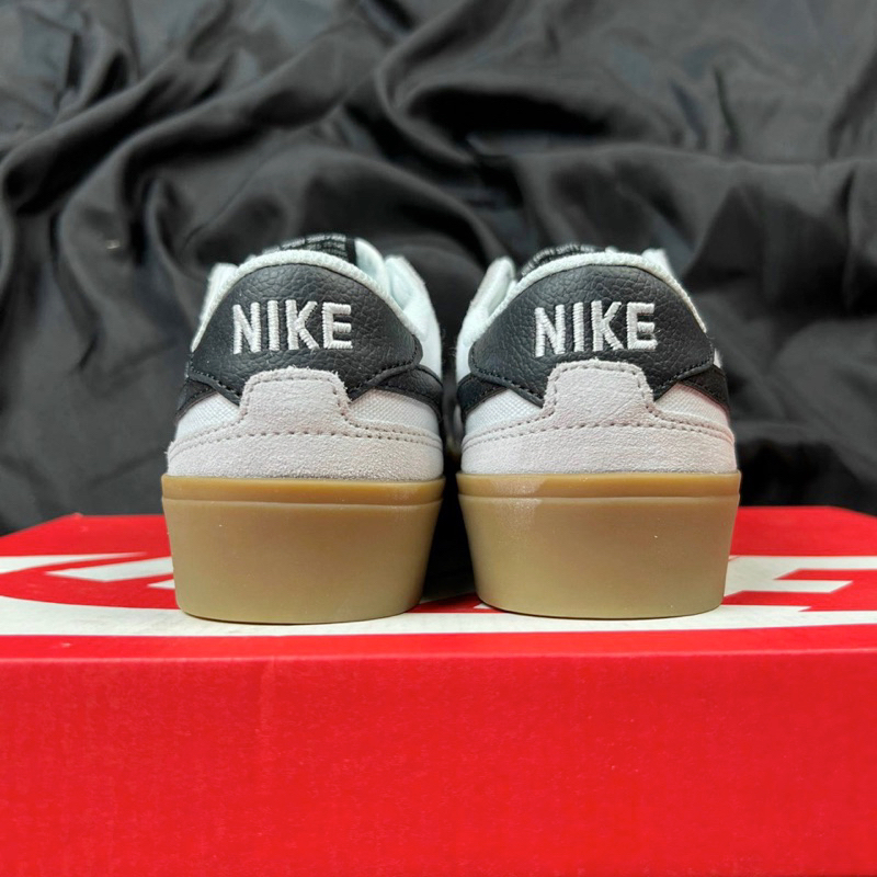 GIÀY BLAZER POGO WHITE BLACK ĐẾ GUM LAI AU