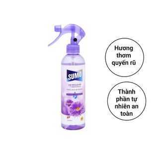 Nước hoa xịt phòng sumo 350ml cam kết chính hãng 5 màu 350ml