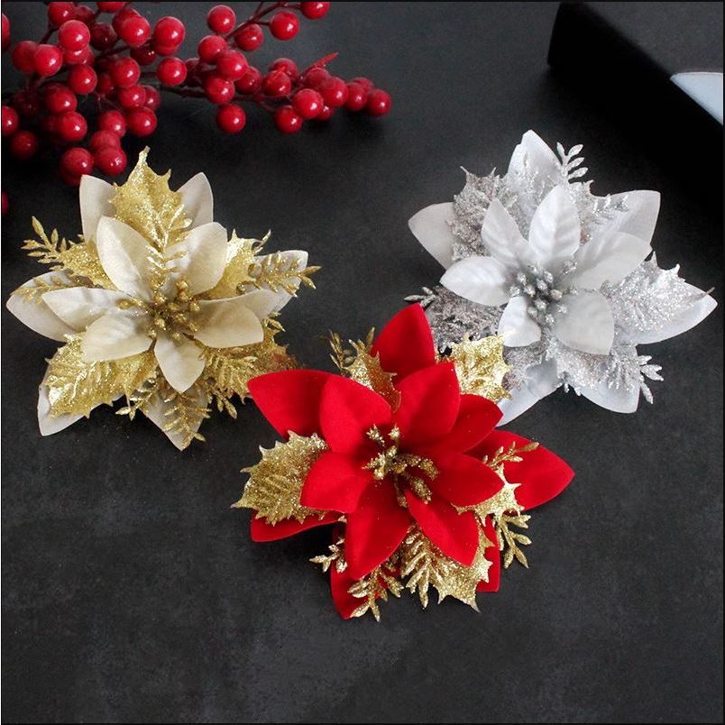 Hoa Trạng Nguyên Size To 14cm Làm Oản Tài Lộc, Tháp bánh nước, giỏ quà Tết trang trí Noel giáng sinh cao cấp Lotso.vn