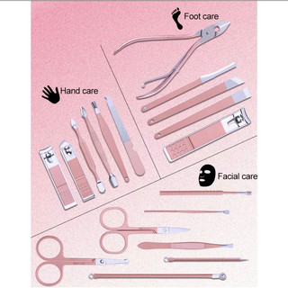 Bộ bấm móng tay 16 món cao cấp