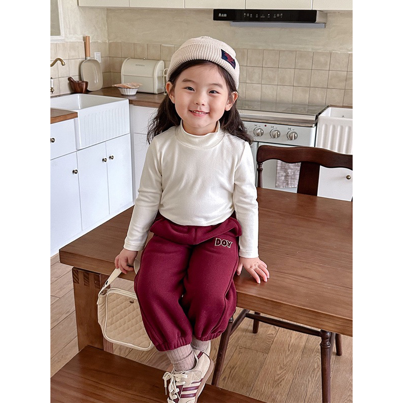 Áo giữ nhiệt cotton mềm mại cho bé trai, bé gái