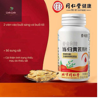 Viên sắt cải thiện thiếu máu do thiếu sắt