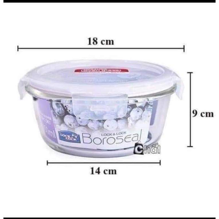 Thố/Hộp thủy tinh lock & lock 950ml