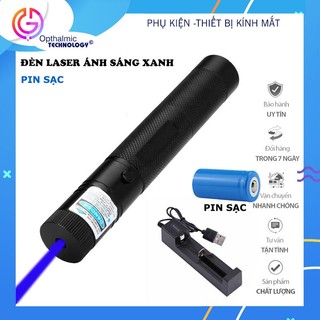 Đèn thử cản tia sáng xanh pin sạc