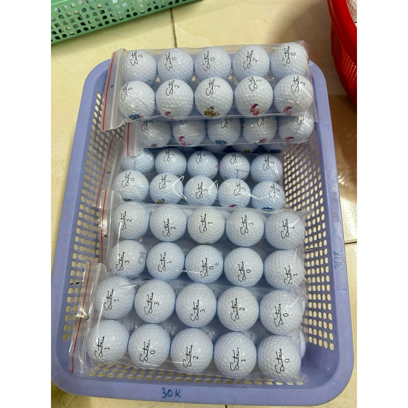 Bóng Golf Saintnine new 95% (10 quả)