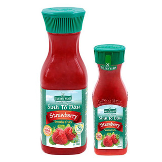 Sinh tố Golden Farm Dâu chai 1L / 500ML