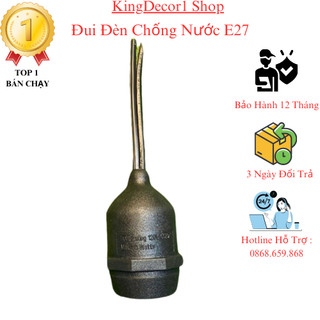 Đui đèn chống nước, Đuôi đèn chống nước trang trí ngoài trời E27, đuôi đèn lồng, lồng đèn, Giá Sỉ tại Xưởng